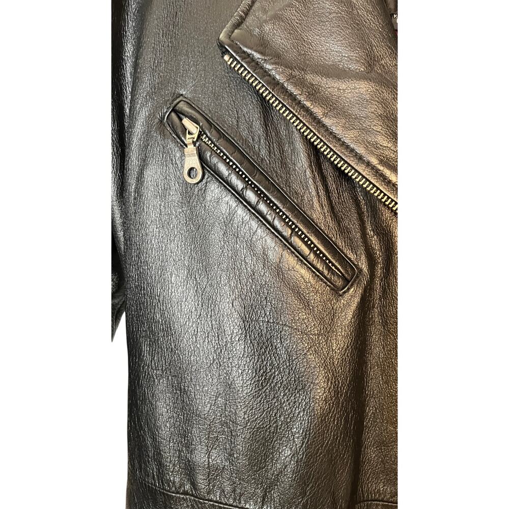 Wilsons Thinsulate Womens Black Leather Jacket | Med - Picture 4 of 10